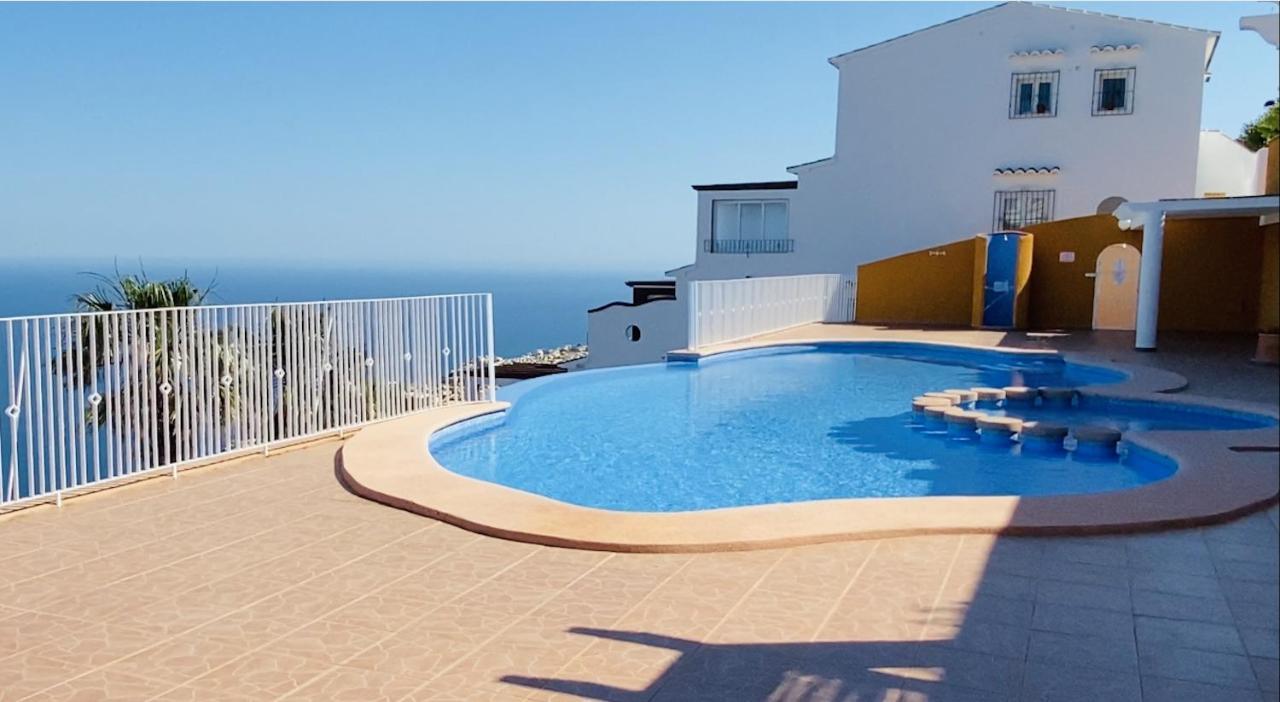 Fantastico Apartamento Con Vistas Panoramicas Al Mar Cumbre del Sol Luaran gambar