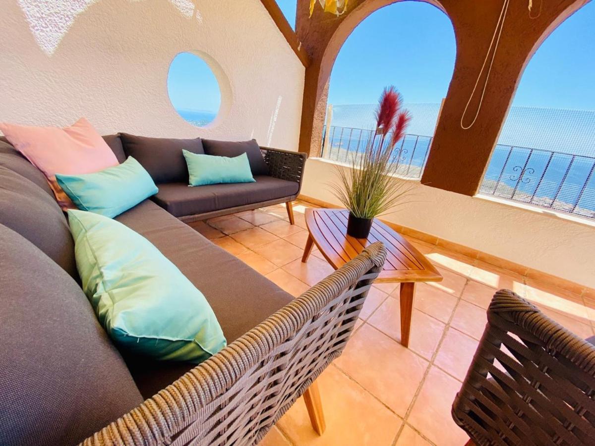 Fantastico Apartamento Con Vistas Panoramicas Al Mar Cumbre del Sol Luaran gambar