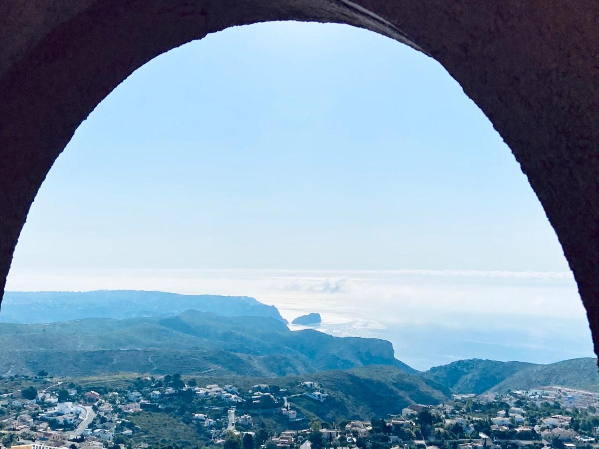 Fantastico Apartamento Con Vistas Panoramicas Al Mar Cumbre del Sol Luaran gambar