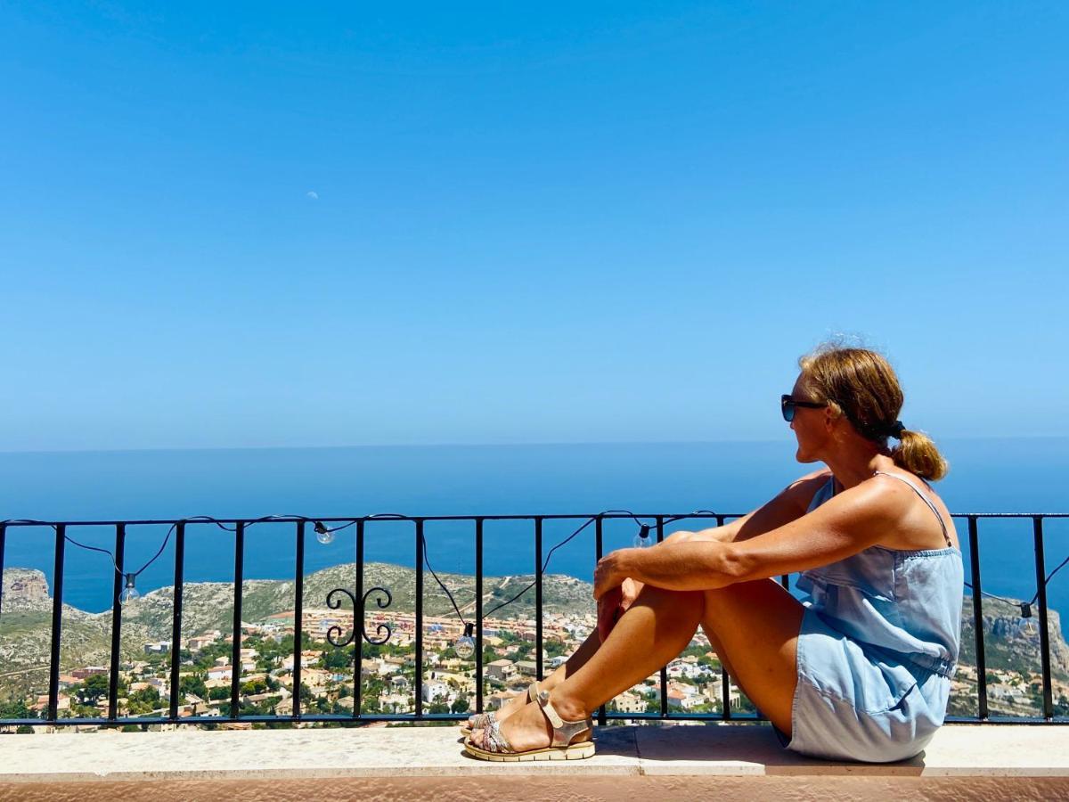 Fantastico Apartamento Con Vistas Panoramicas Al Mar Cumbre del Sol Luaran gambar