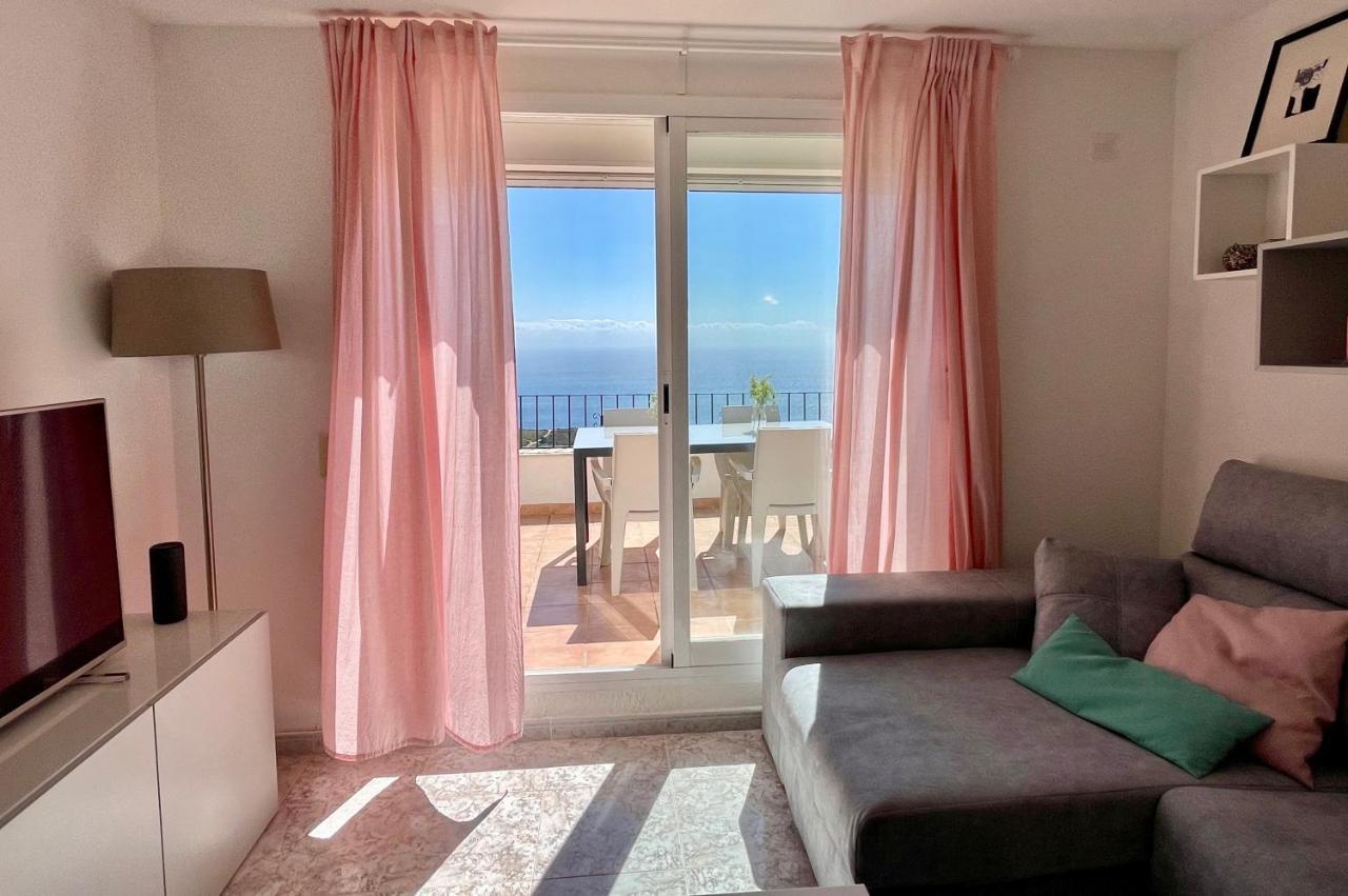 Fantastico Apartamento Con Vistas Panoramicas Al Mar Cumbre del Sol Luaran gambar