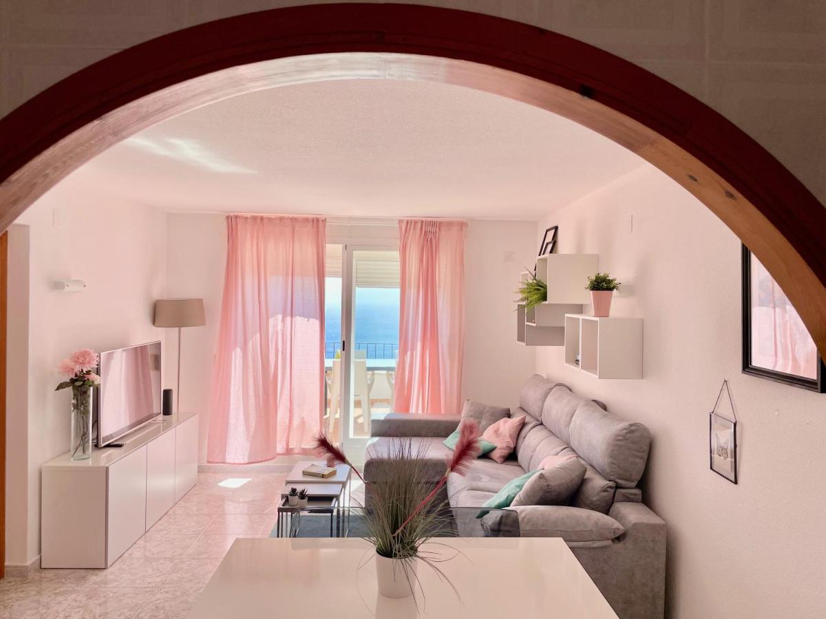 Fantastico Apartamento Con Vistas Panoramicas Al Mar Cumbre del Sol Luaran gambar